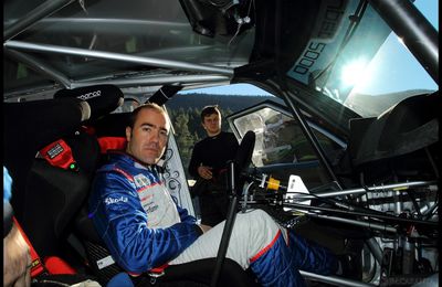 Test Skoda, N.Vouilloz, pré rallye monte Carlo 2011.