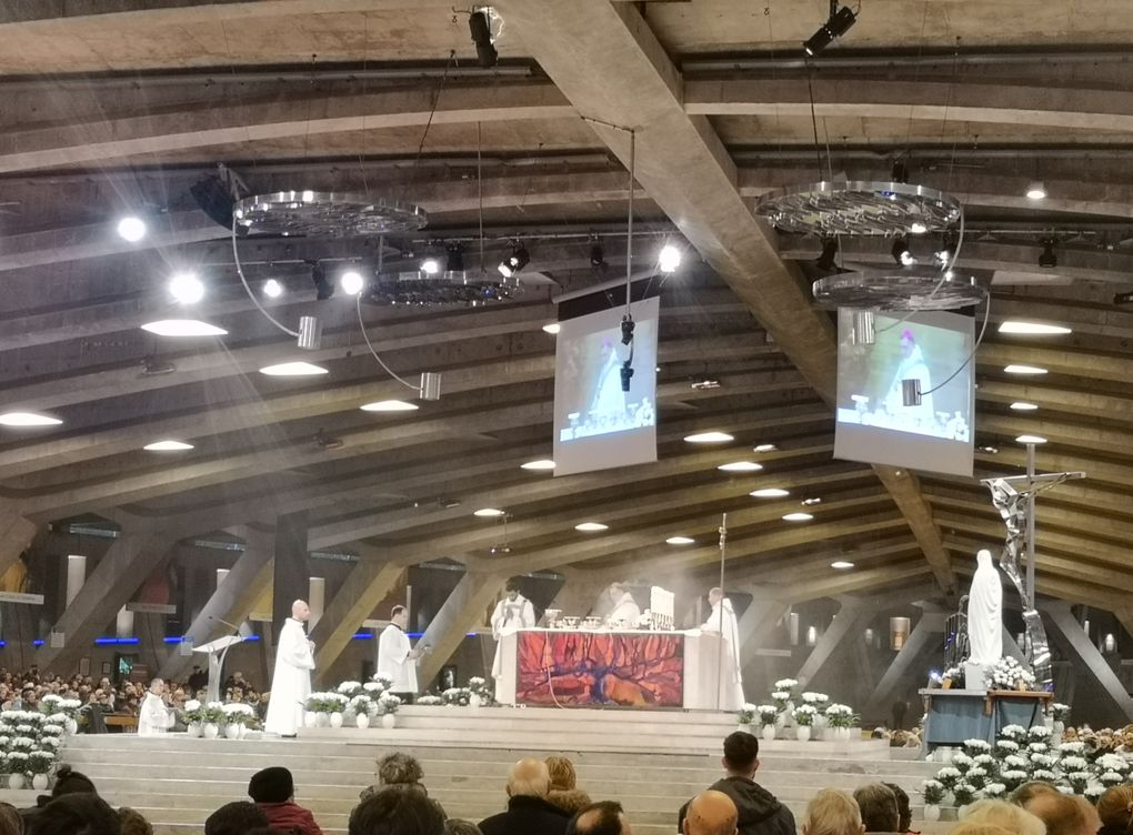 PÈLERINAGE DIOCÉSAIN À LOURDES POUR LA FÊTE DE L'IMMACULÉE CONCEPTION ET POUR LE 90ème ANNIVERSAIRE DE LA CANONISATION DE SAINTE BERNADETTE