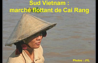 Sud Vietnam : marchés flottants, diaporama PPS