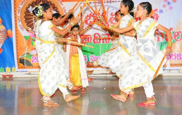 BHARATHA MATHA POOJA DINOSTAVA VEDUKALU - 2014, 01-12-2013 PROGRAMME. SAMSKARA