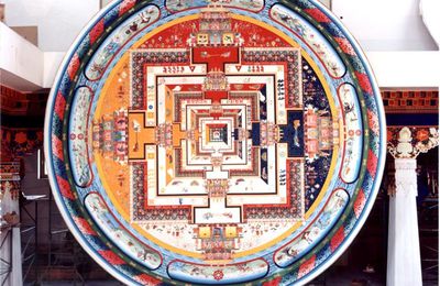 Mandala de Kalachakra ( 8 metres )