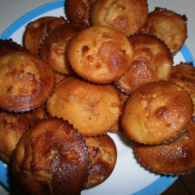 Muffins pommes amandines