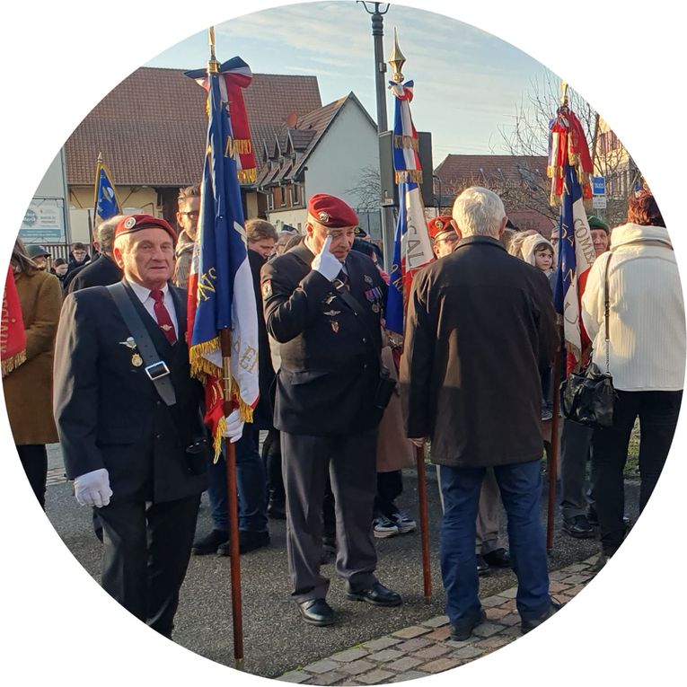Journée commémorative des combats et de la libération des villages de Widensolen, Urschenheim et Jebsheim 
