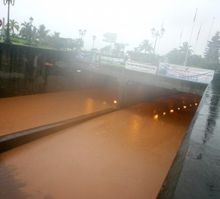 Fortes pluies et inondations à Tahiti