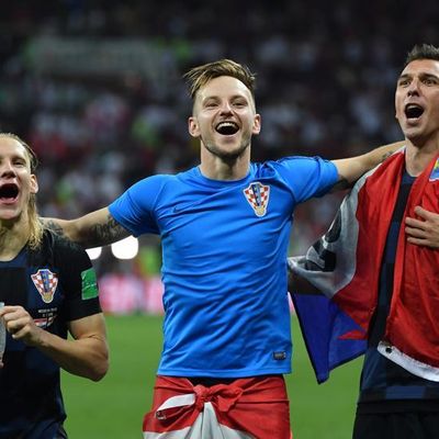 La finalista Croacia hace historia