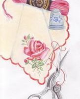 rencontre internation de dentelle et broderie à Cabourg