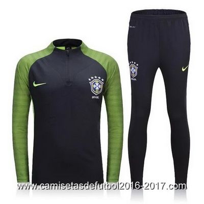 Chandal negro entrenamiento del Brasil 2016 
