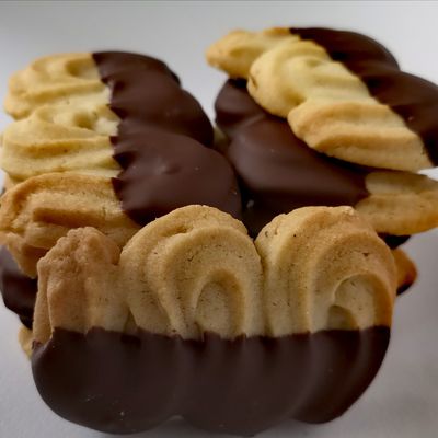 Sablés viennois ou Spritz au chocolat