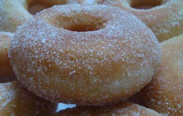 Recette donuts au sucre