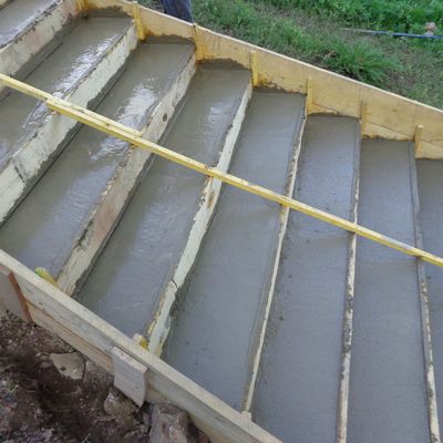 Extérieurs - escalier