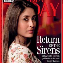 Kareena Kapoor fait la couverture d'India Today (Mars 2012).