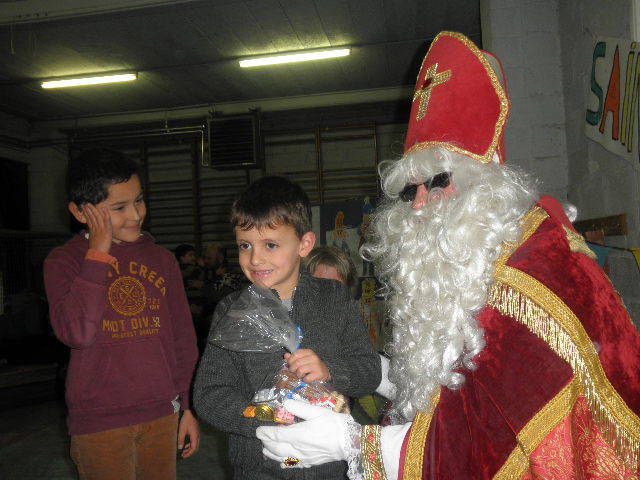 Saint-Nicolas à l'école ce vendredi 5 décembre.