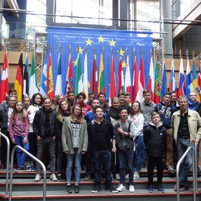 The European experience continues : French students visited the European Parliament last week!