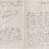 Lettre d'Emmanuel Desgrées du Loû à son père Henri - 13/07/1891 [correspondance]