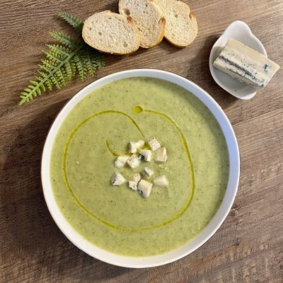 Velouté de brocoli au gorgonzola