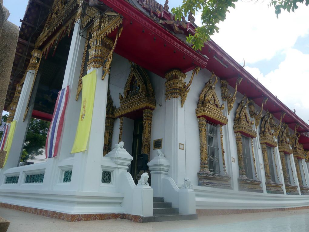 Klong Bang Luang - Baan Sinlapin - Wat Khuhasawan (à Bangkok-Thonburi)