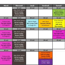 Planning octobre 2014 (maj du 15/10)