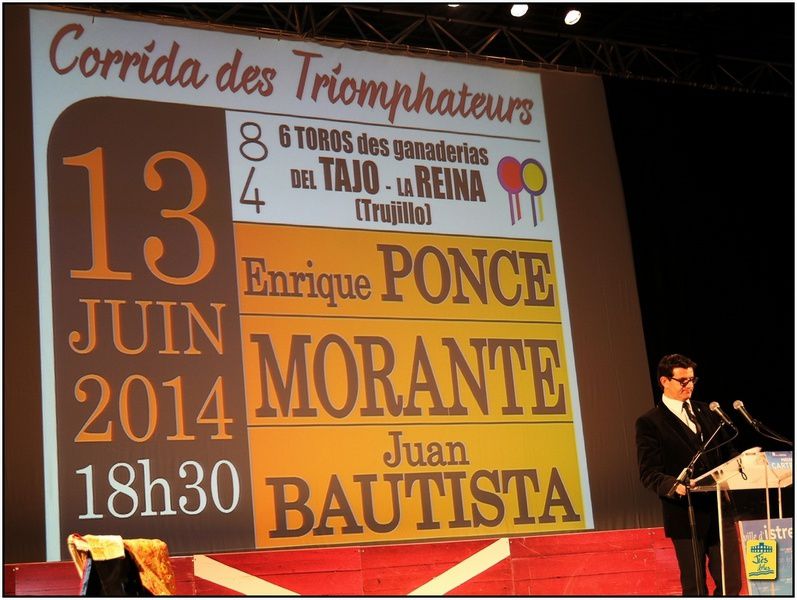 Vendredi 31 janvier 2014 - Présentation des cartels de la Feria d'Istres 2014