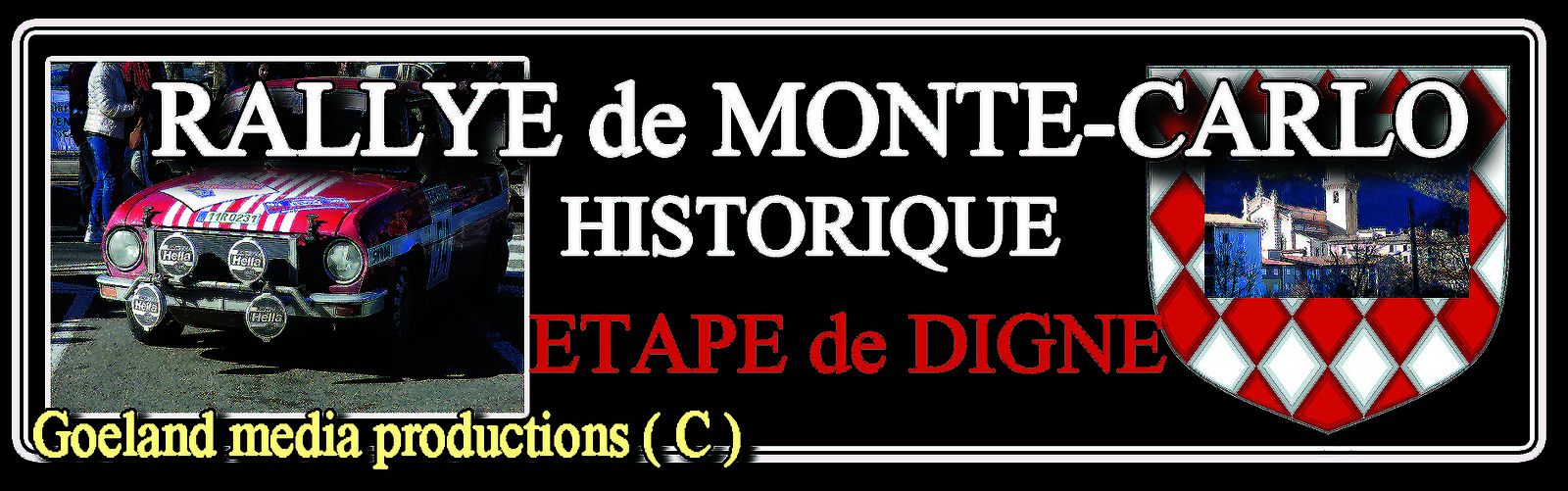 RALLYE MONTE-CARLO Historique -  goelandmedia.prod@gmail.com (C) - étape de Digne-les-bains