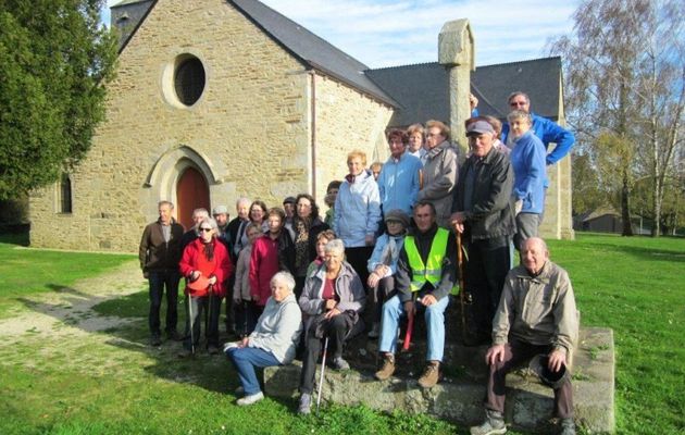 Marche du 18 novembre vers Plouguenast et Langast