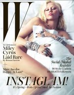 Miley Cyrus photos sexy pour W Magazine