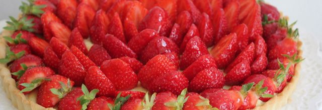 Tarte aux fraises sans gluten