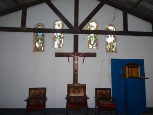 Vue du choeur de l'église