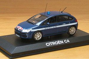Citroën C4 2008 Gendarmerie (Norev)