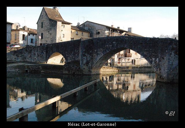 les bords de la Baïse aux reflets changeants au gré des saisons