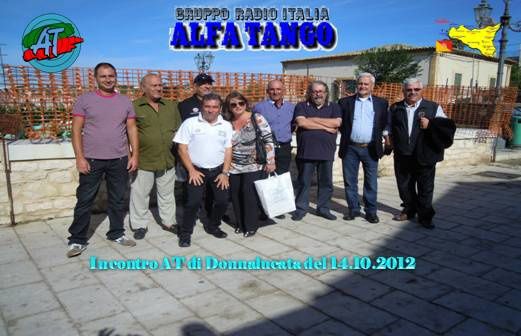 RIUNIONE REGIONALE ALFA TANGO SICILIA con 001 ALDO ospite a Donnalucata il 14.10.2012