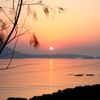 Coucher de soleil à Chania et lever de soleil à Rethymnon
