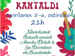 Création d'affiches pour le Kantaldi du 5 avril prochain