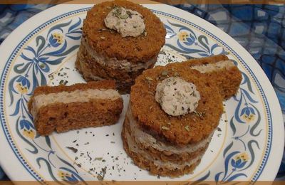 pain d'épices rillettes de thon
