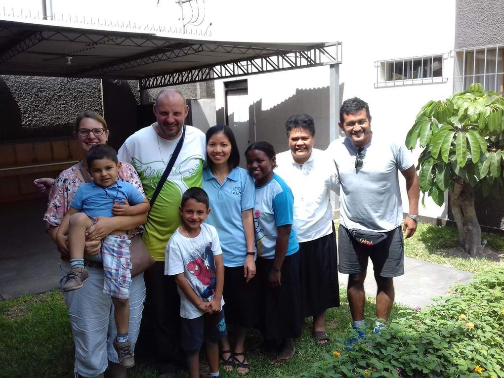 Franciscan community in Huaraz and Our Lady of the angels in Lima