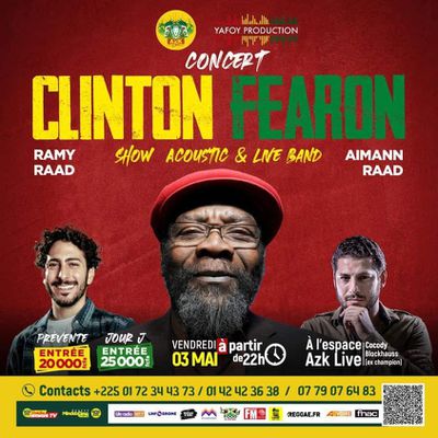 Clinton Fearon : L'icône intemporelle du Reggae Jamaïcain illuminateur des scènes d'AZK Live