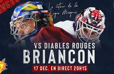 Grenoble / Briançon (Ligue Magnus) en direct jeudi sur TéléGrenoble !