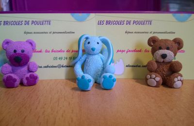 des minis peluches en fimo toujours