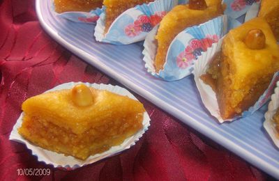 Baklawas aux cacahouètes