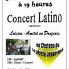 Concert Latino au Château de la Motte Josserand