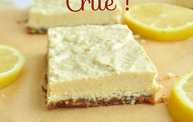 Recette dessert cru