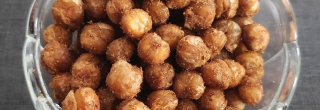 Pois chiches grillés au cumin 