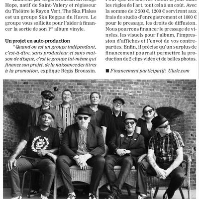 The Ska Flakes un projet participatif pour la sortie de son 1er album 