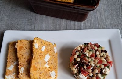 Terrine de butternut, polenta et feta 