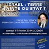 Israël Terre sainte ou Etat ?