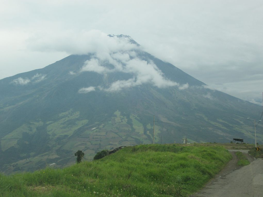 Voyage en Equateur ....... De Banos à Riobamba puis au Chimborazo et fin de journée à Alausi.