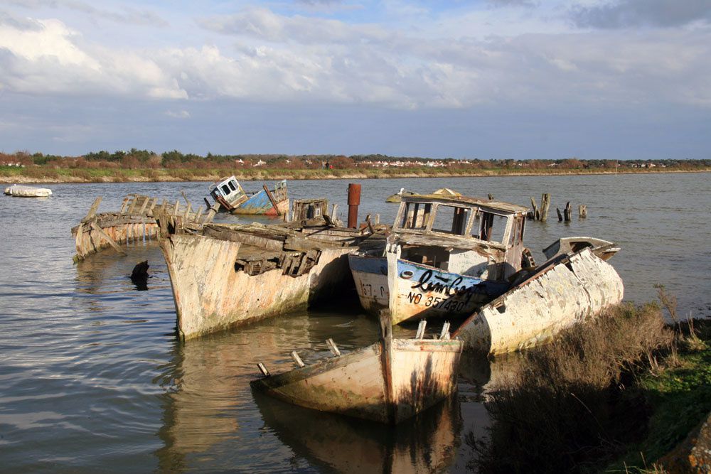 Album - Cimetière de bateaux à Noirmoutier