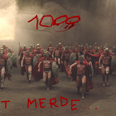 1000, oui 1k, one thousand!