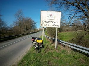 De l'Ariège à la Bretagne  1500km