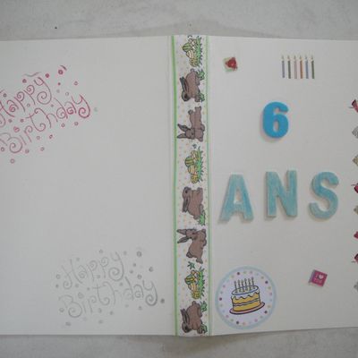 DERNIERE PARTIE DE LA CARTE ANNIVERSAIRE DE LOULOU