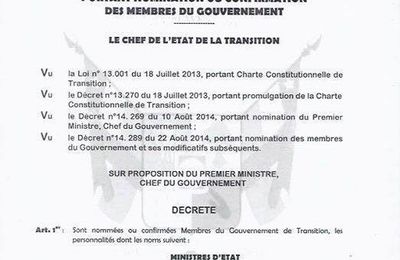 C'est Michel Amine, qui aura la vraie légitimité avec son élection à la magistrature suprême, pour les prochaines échéances électorales...